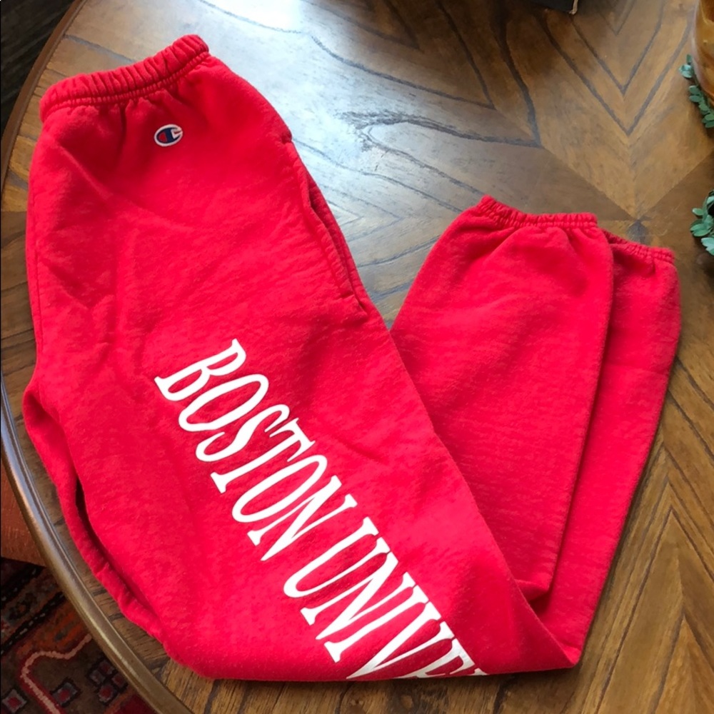 Boston University Champion Sweatpants Size M
